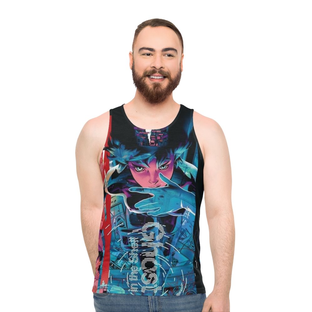 Ghost in the Shell Unisex Tank Top - men