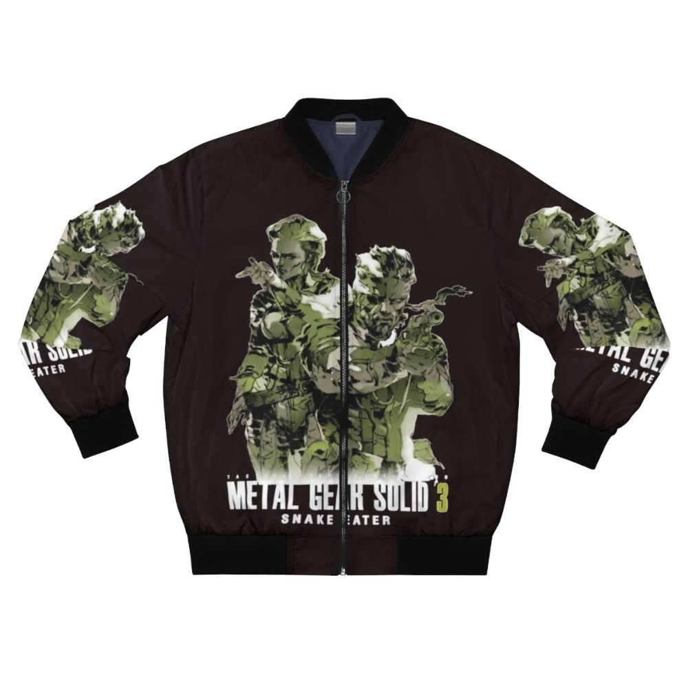 Metal Gear Solid Solid Snake Cover Negative Bomber Jacket