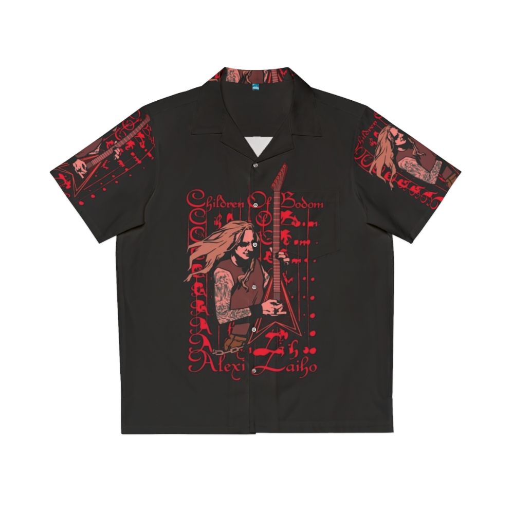 Alexi Laiho Guitar Legend Hawaiian Shirt