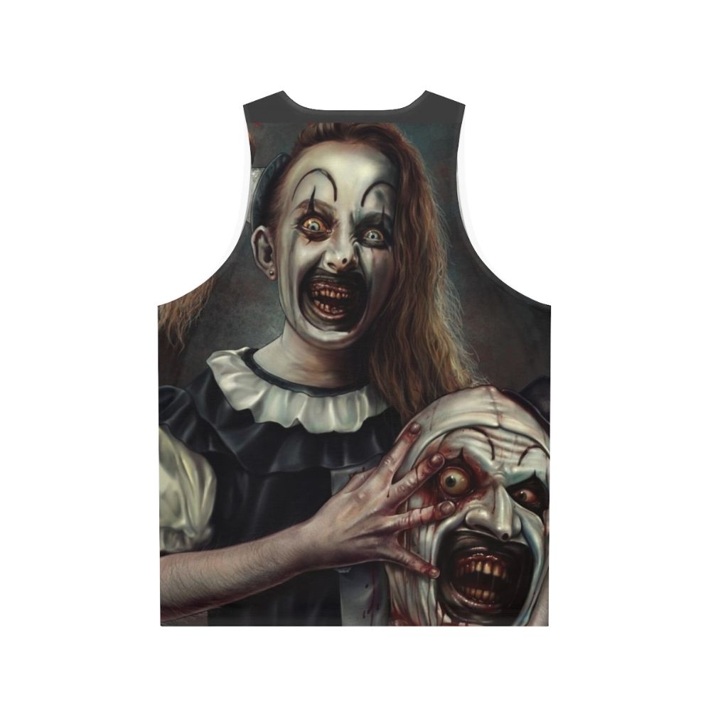 Terrifier 2 Art the Clown Unisex Tank Top - Back