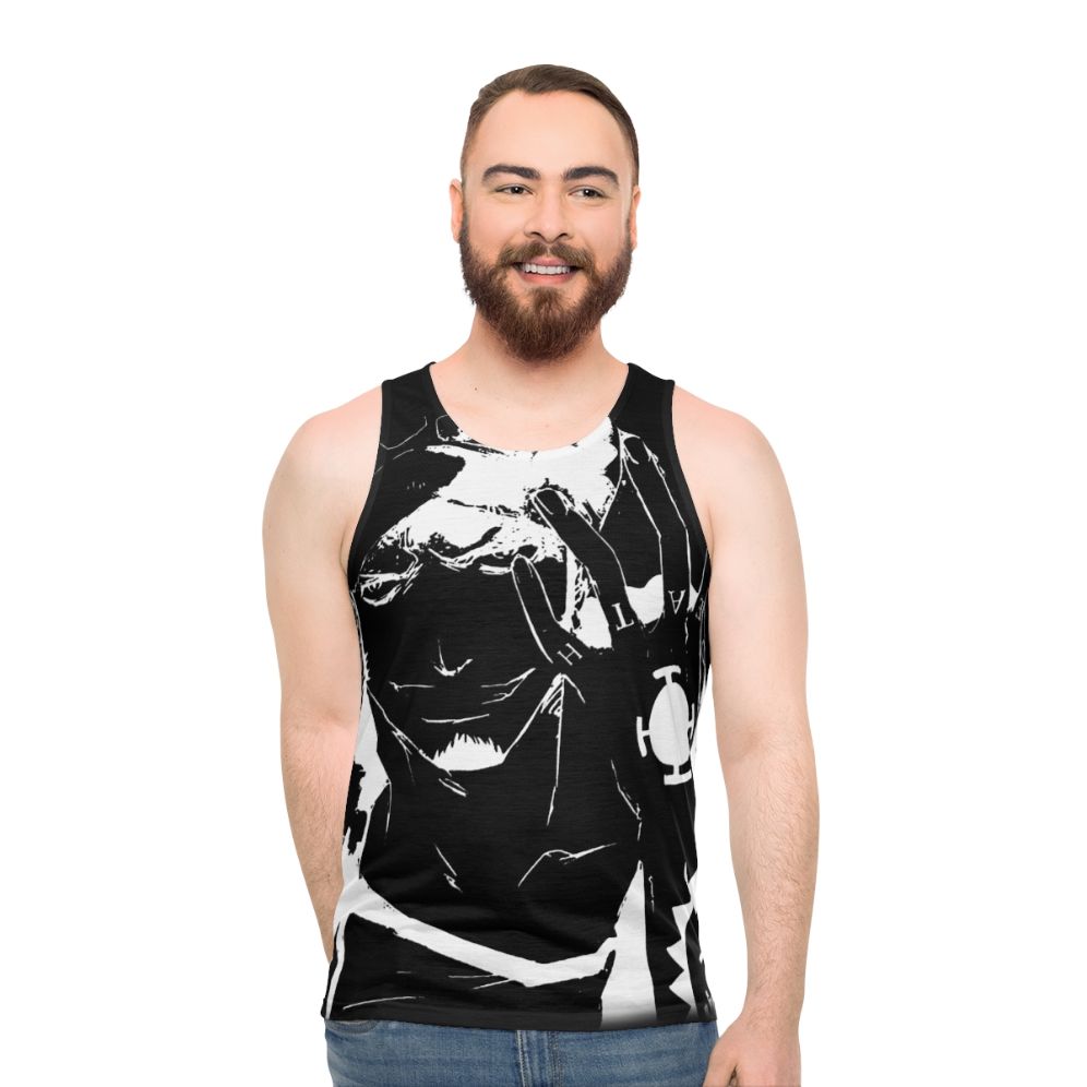 Trafalgar Law Unisex One Piece Anime Tank Top - men