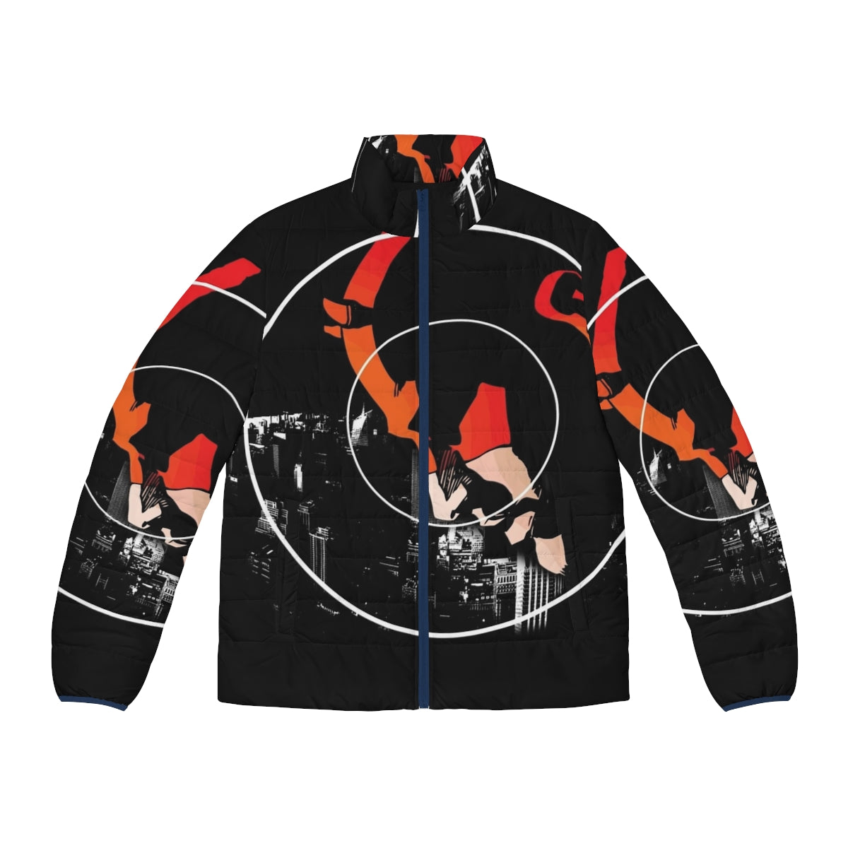 Daredevil Puffer Jacket with Guardian Devil Version2 design