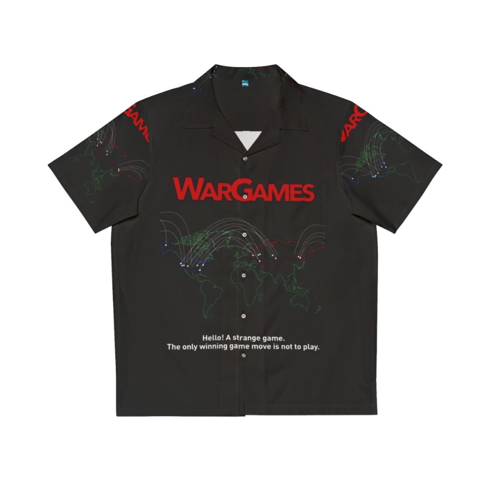 War Games (1983) Hawaiian Shirt featuring a retro movie design