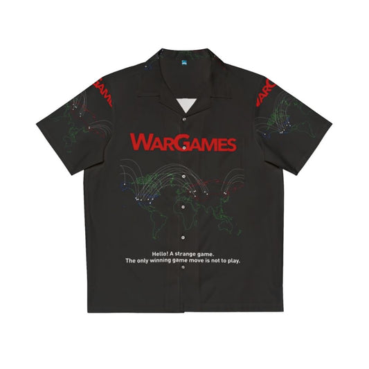 War Games (1983) Hawaiian Shirt featuring a retro movie design