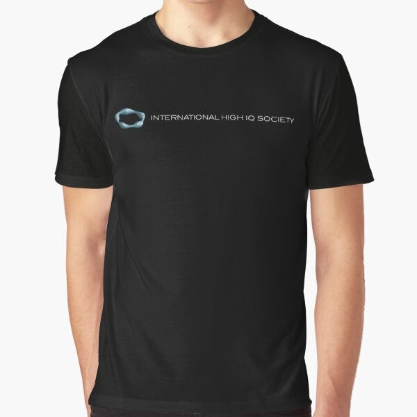 International High IQ Society Graphic T-Shirt for Intelligent Minds