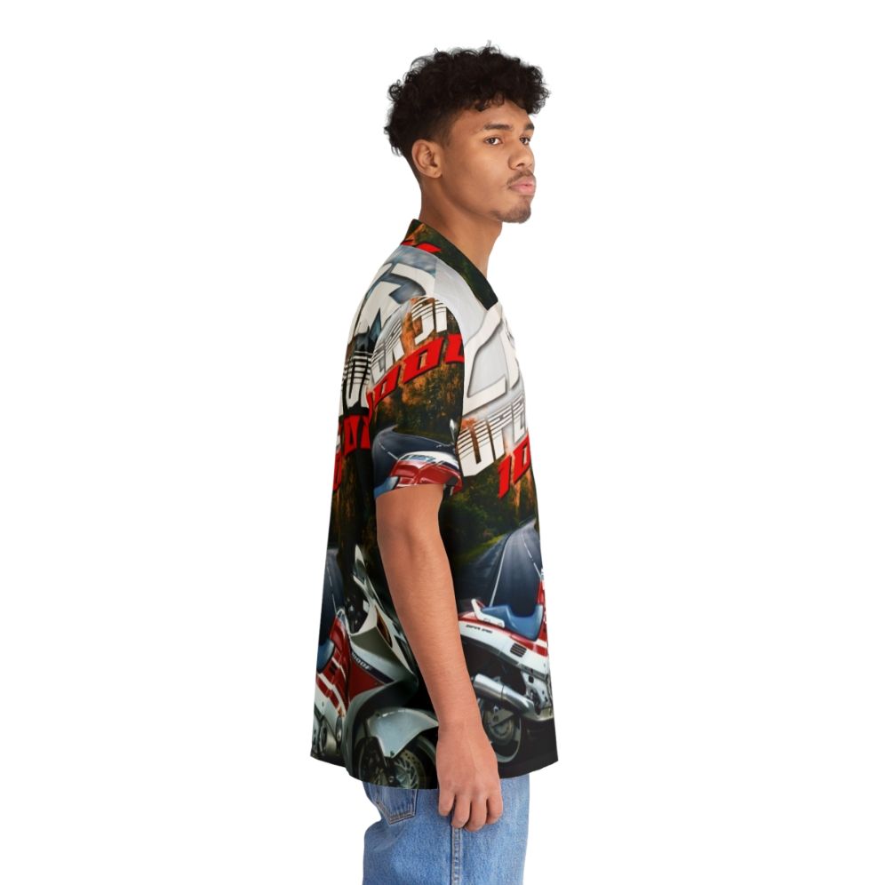 Classic CBR1000F Hawaiian Motorcycle Shirt - People Pight