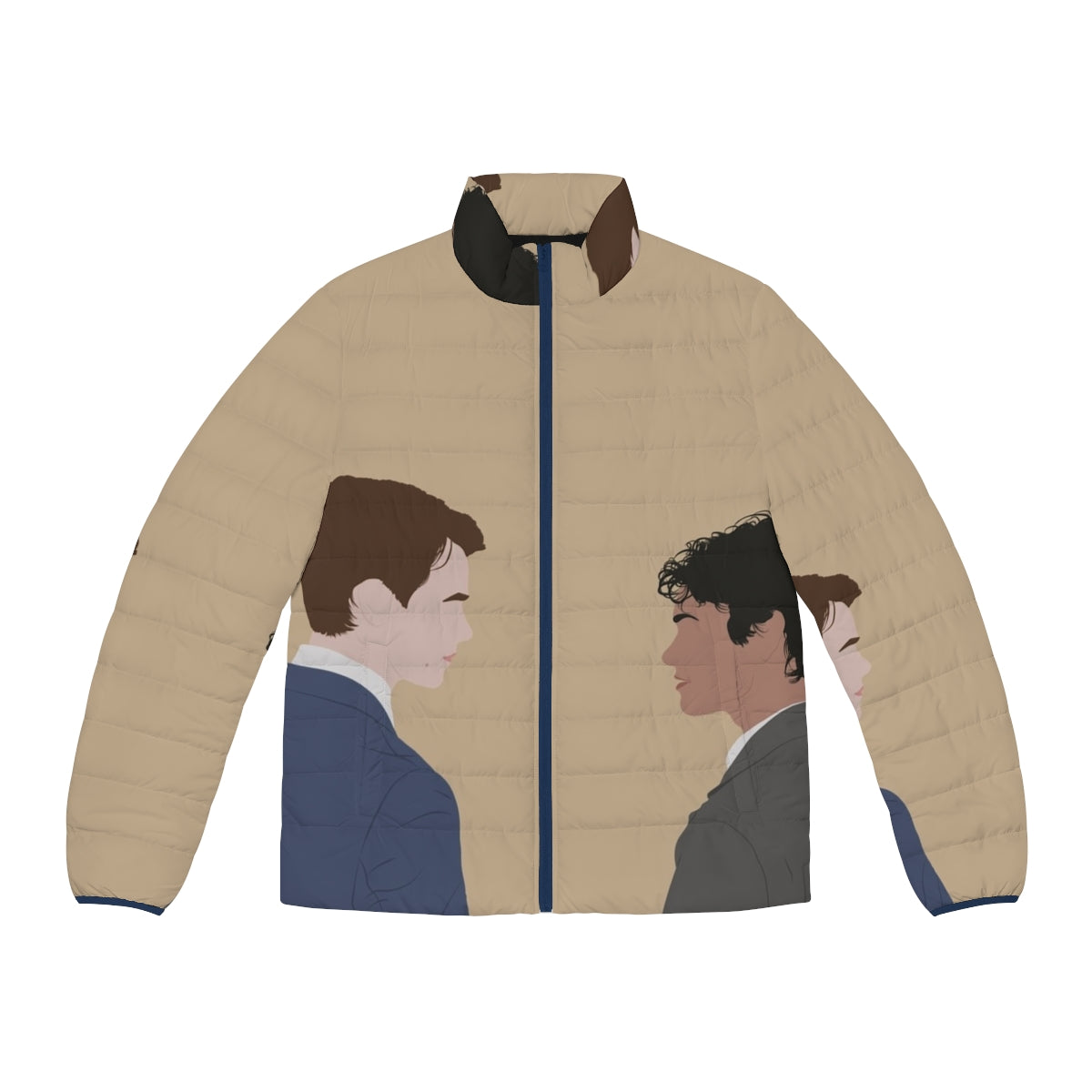 Young Royals Season 3 Prince Wilhelm and Simon Eriksson Puffer Jacket