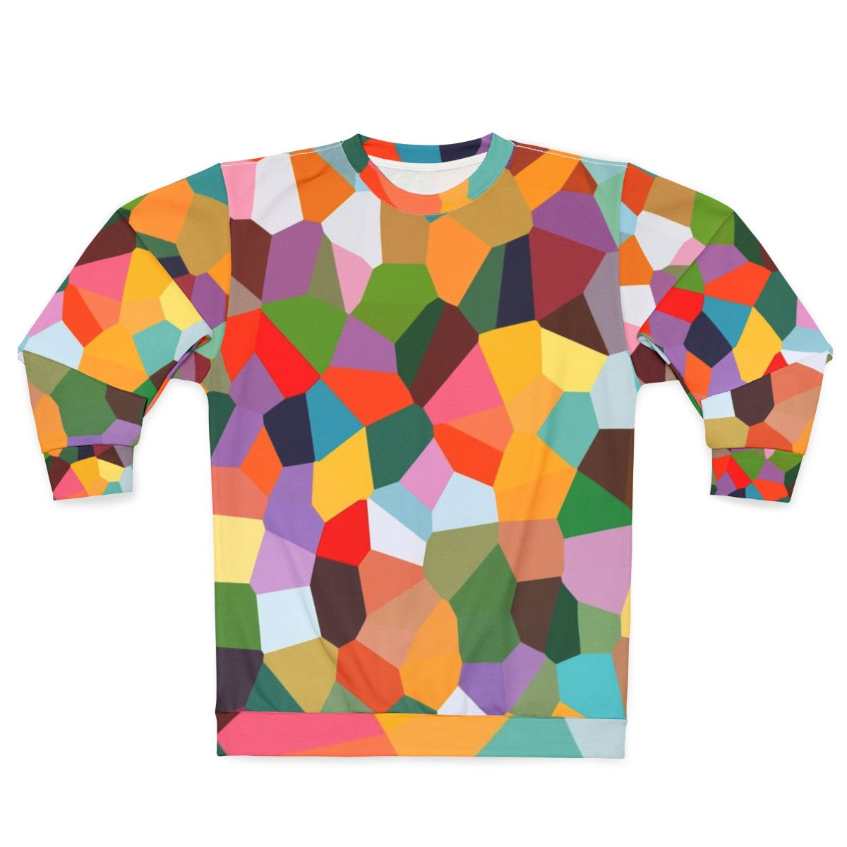 Voronoi Sweatshirt - Abstract Australian Fashion Design by Stephen Baxter