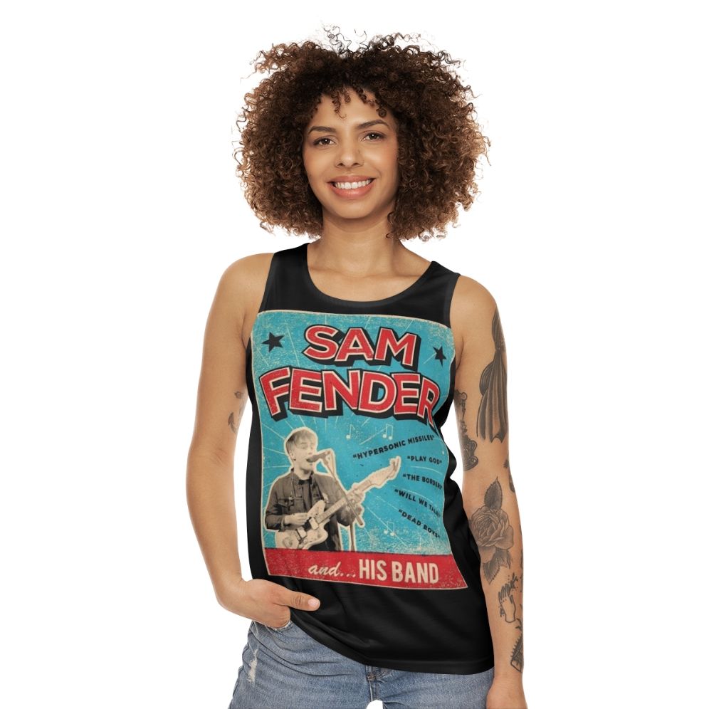 Sam Fender Lover Unisex Tank Top - women