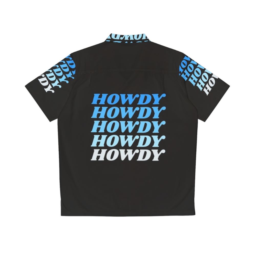 Howdy Howdy Howdy Hawaiian Shirt for Western Cowboy Style - Back