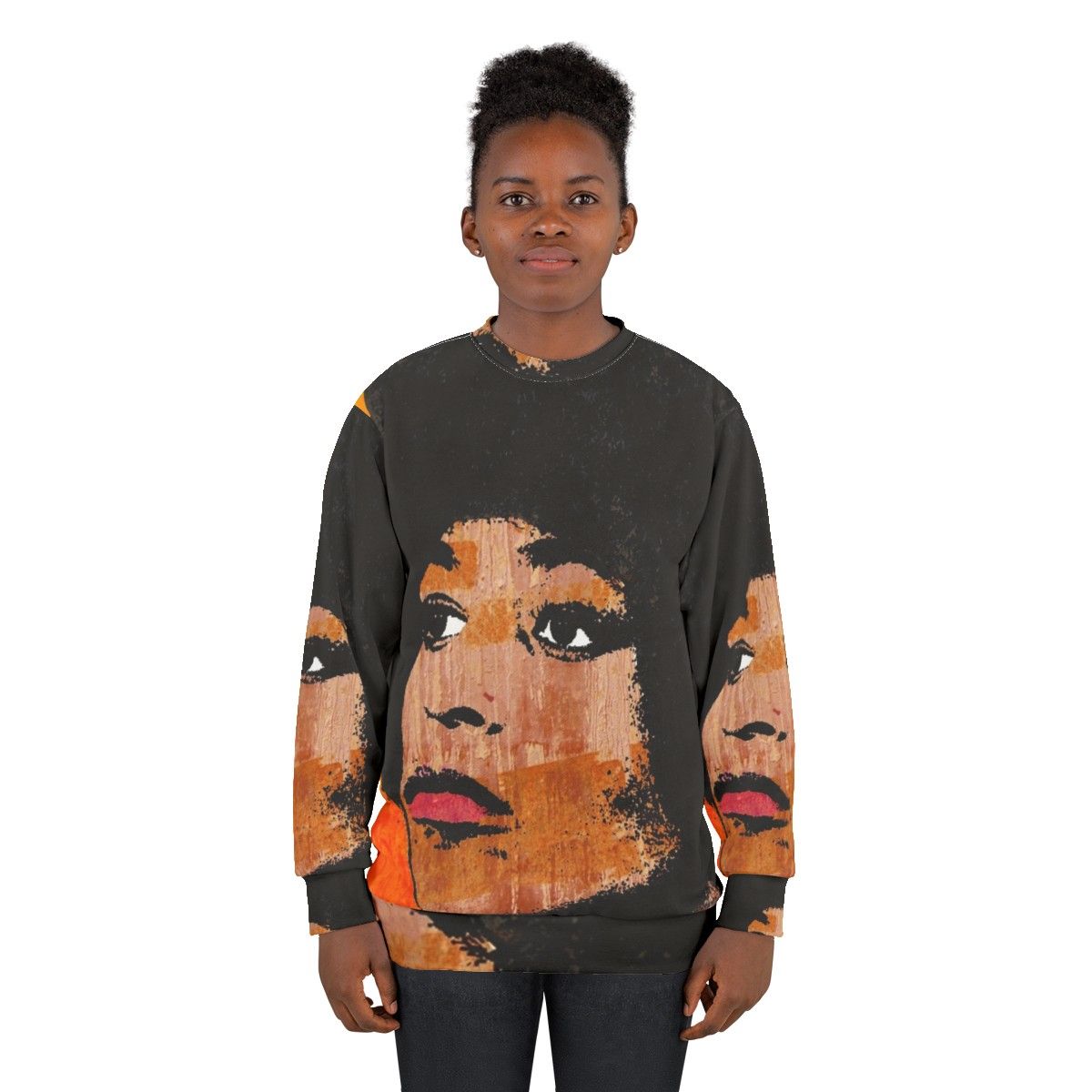 Angela Davis Inspired Activist Sweatshirt - women