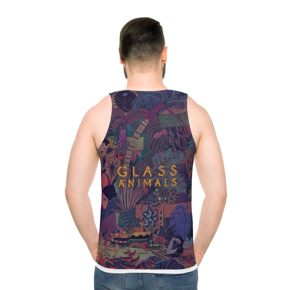 Glass Animals Zaba Unisex Tank Top - men back