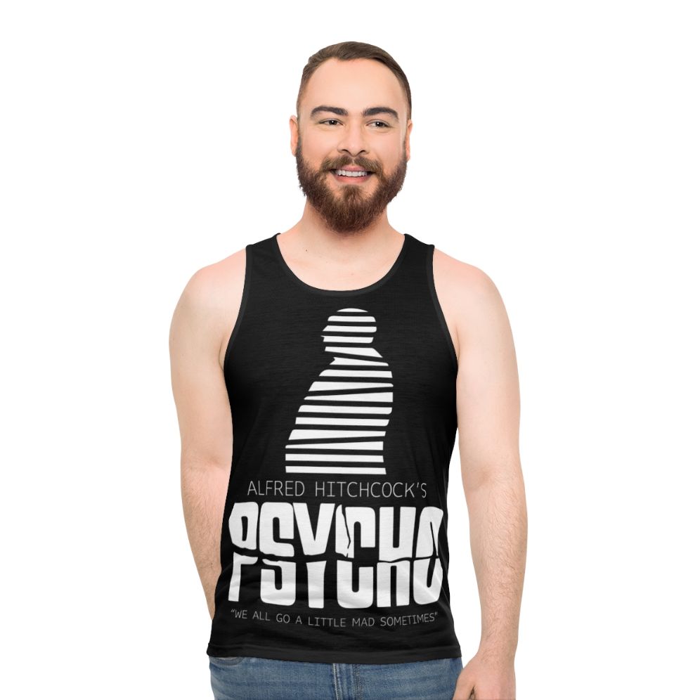 Alfred Hitchcock Psycho Unisex Tank Top - men