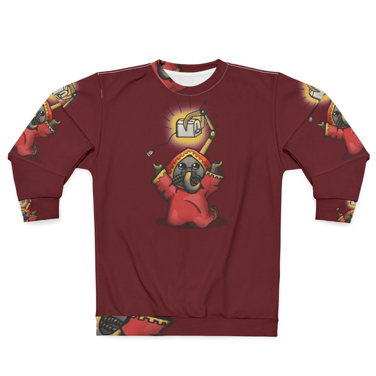 Toaster Priest Warhammer 40k Sweatshirt with Hazelberry Design