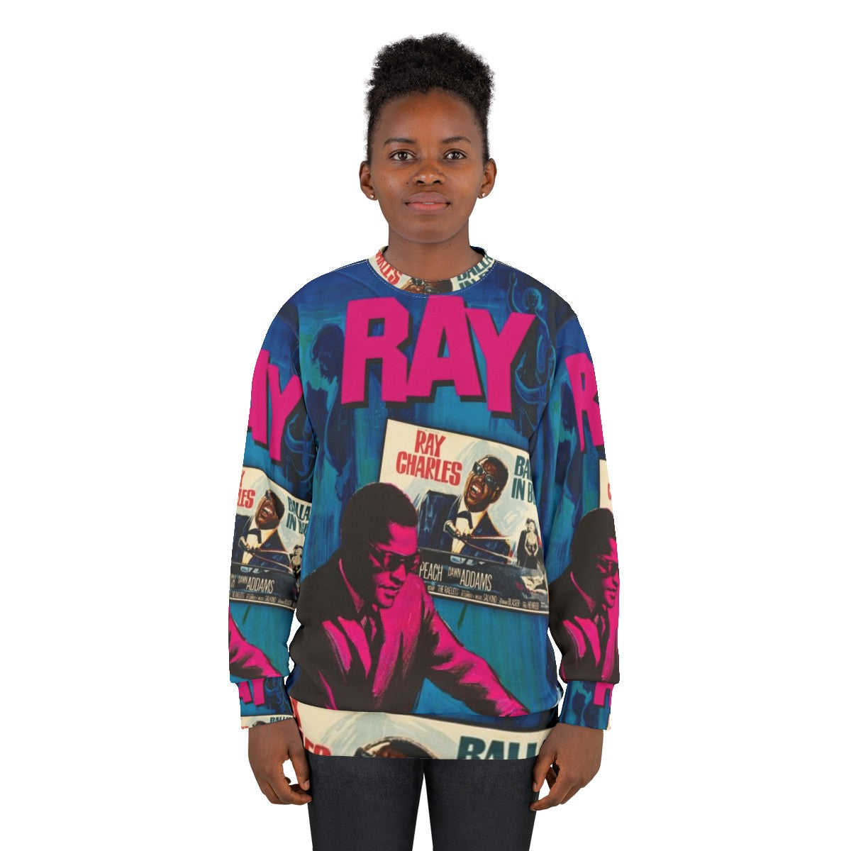 Ray Charles "Ballad in Blue" Sweatshirt - women