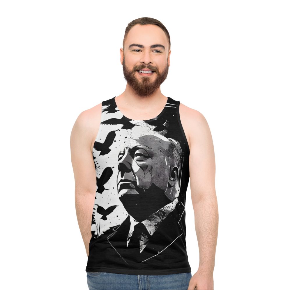 Classic Alfred Hitchcock Unisex Tank Top - men