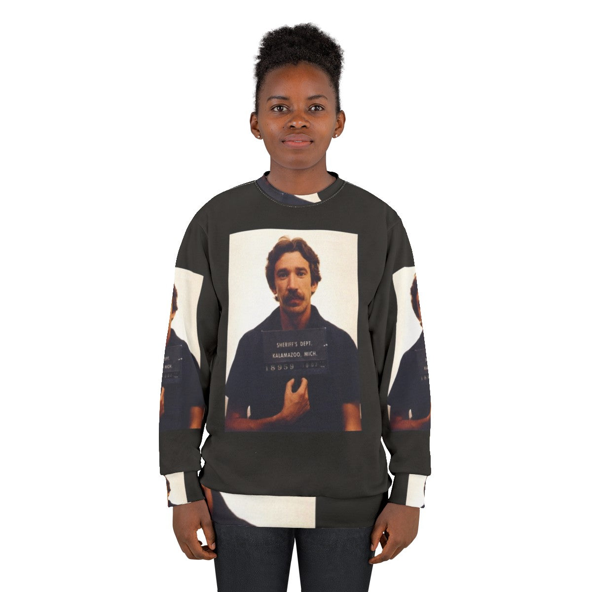 Tim Allen Mugshot Sweatshirt - women