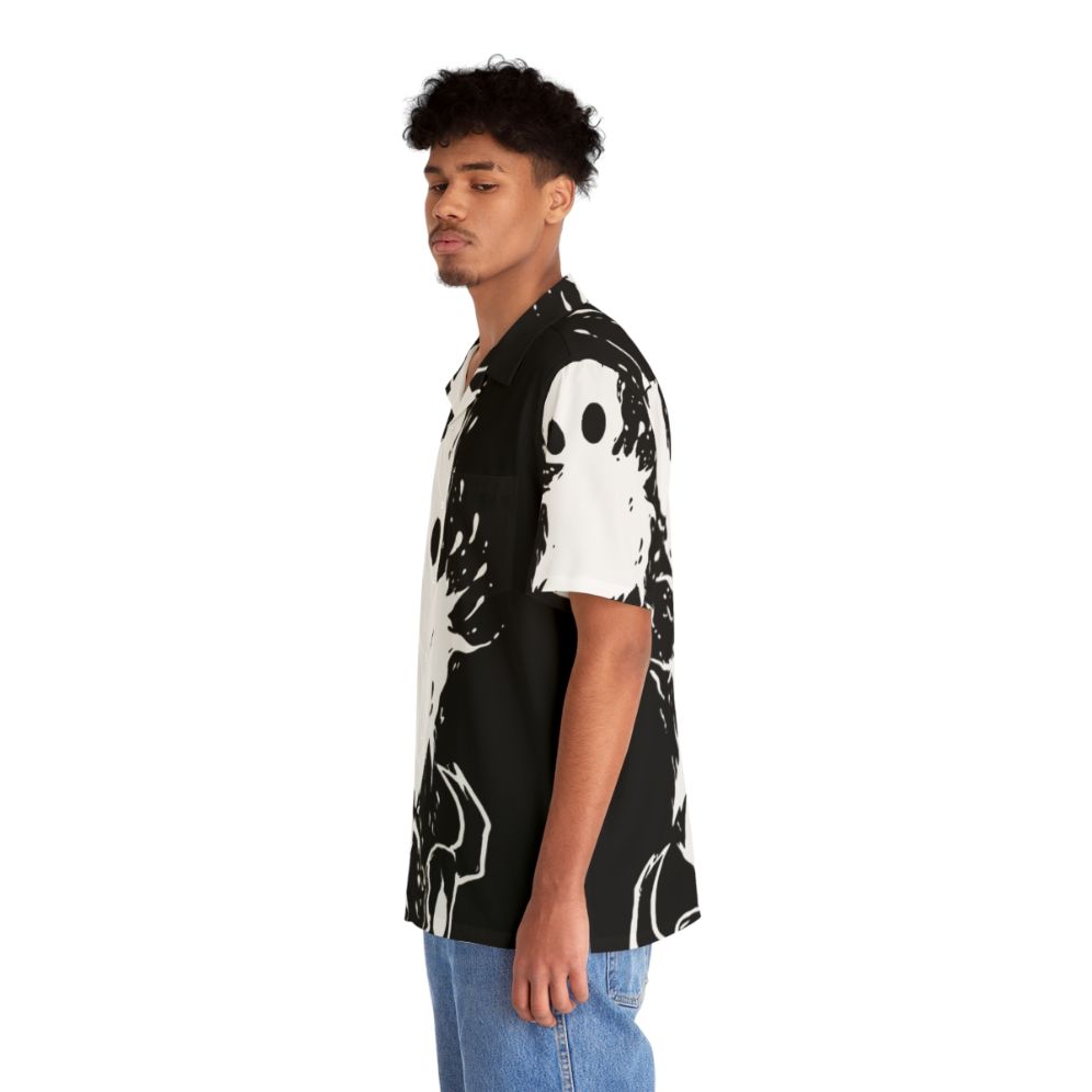 Hollow Bone Hawaiian Shirt - Adventure Game Inspired by Hollow Knight - People Left