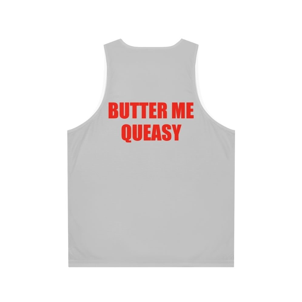 Icarly Butter Me Queasy Penny Unisex Tank Top - Back