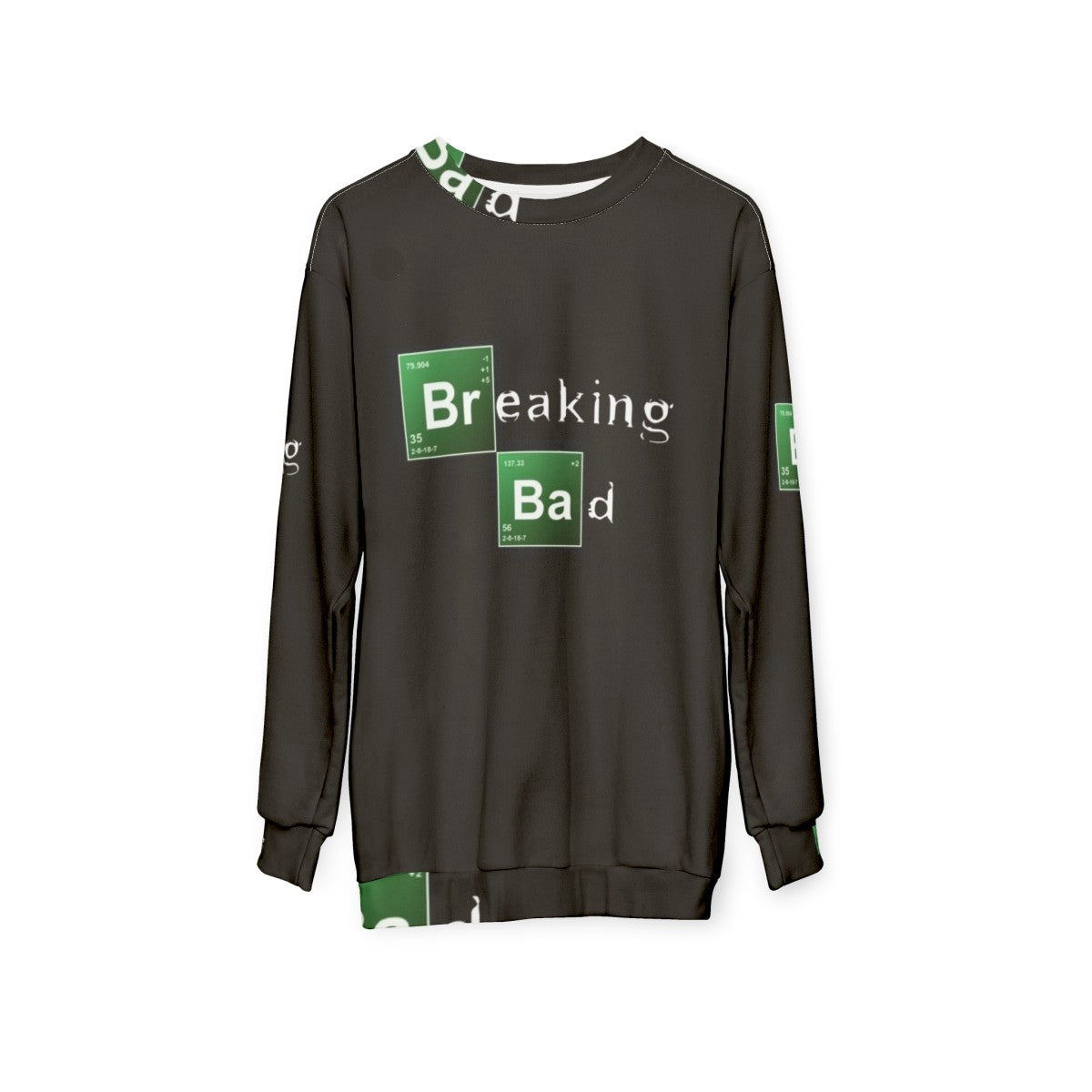 Breaking Bad inspired sweatshirt with Heisenberg design - hanging