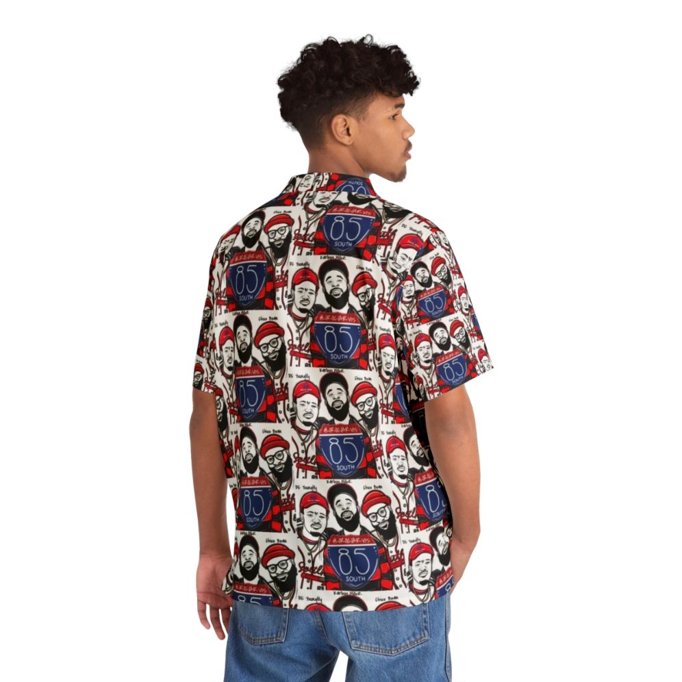 85 South Show Hawaiian Shirt - Flat lay