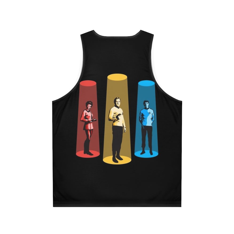 Unisex 'Beam Me Up Scotty' Star Trek Tank Top - Back