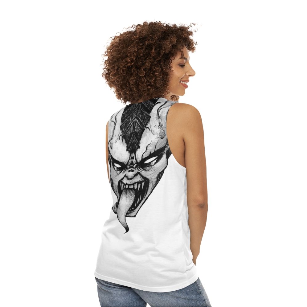 Genestealer Tyranid Unisex Sci-Fi Tank Top - women back