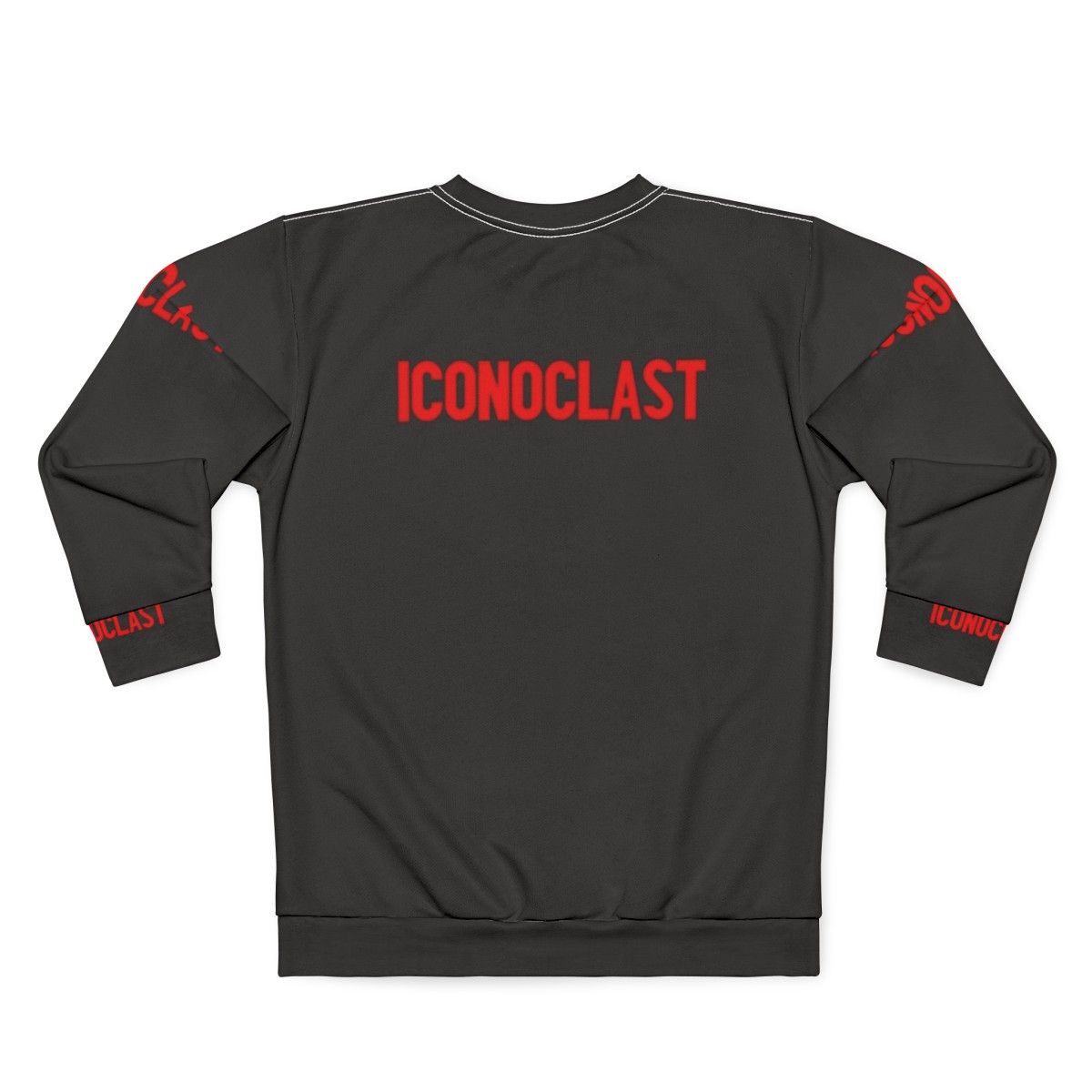 Iconoclast Sweatshirt, featuring a bold design for the nonconformist - Back