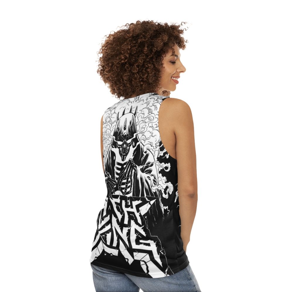 Lich King Nucleomancer Unisex Heavy Metal Tank Top - women back