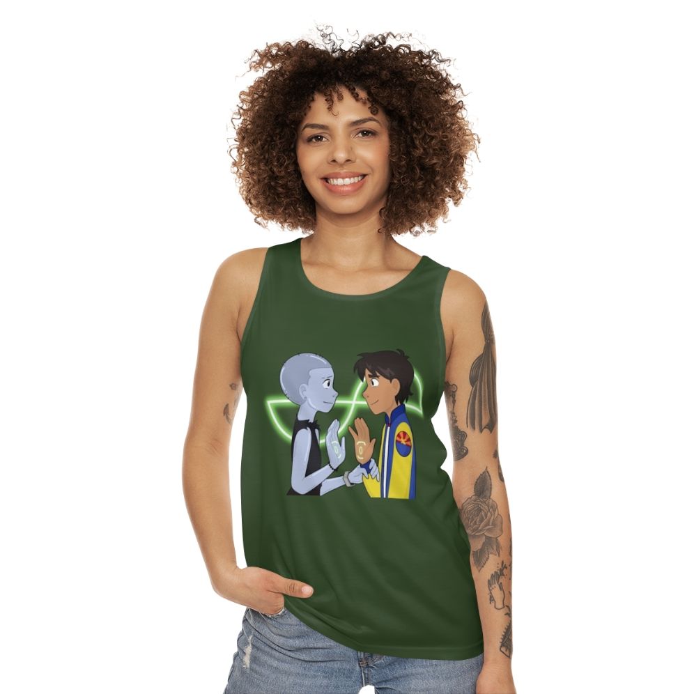 Infinity Train Unisex Cartoon Network Tank Top - women