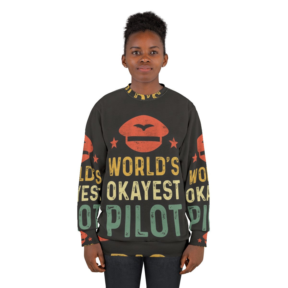 World's Okayest Engineer Sweatshirt - women