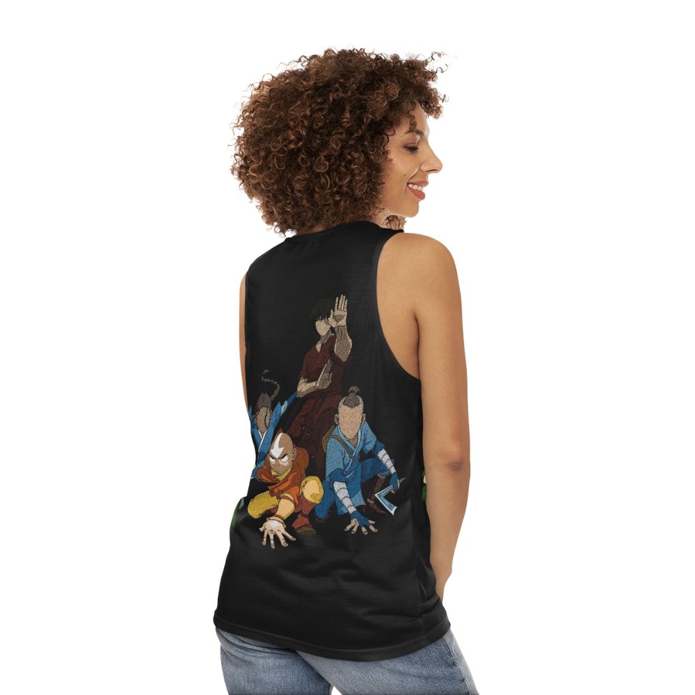 Avatar The Last Airbender Unisex Tank Top - women back