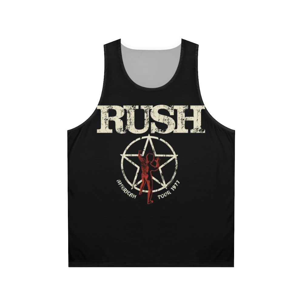 Retro Rush Band 1977 Rock Music Tank Top