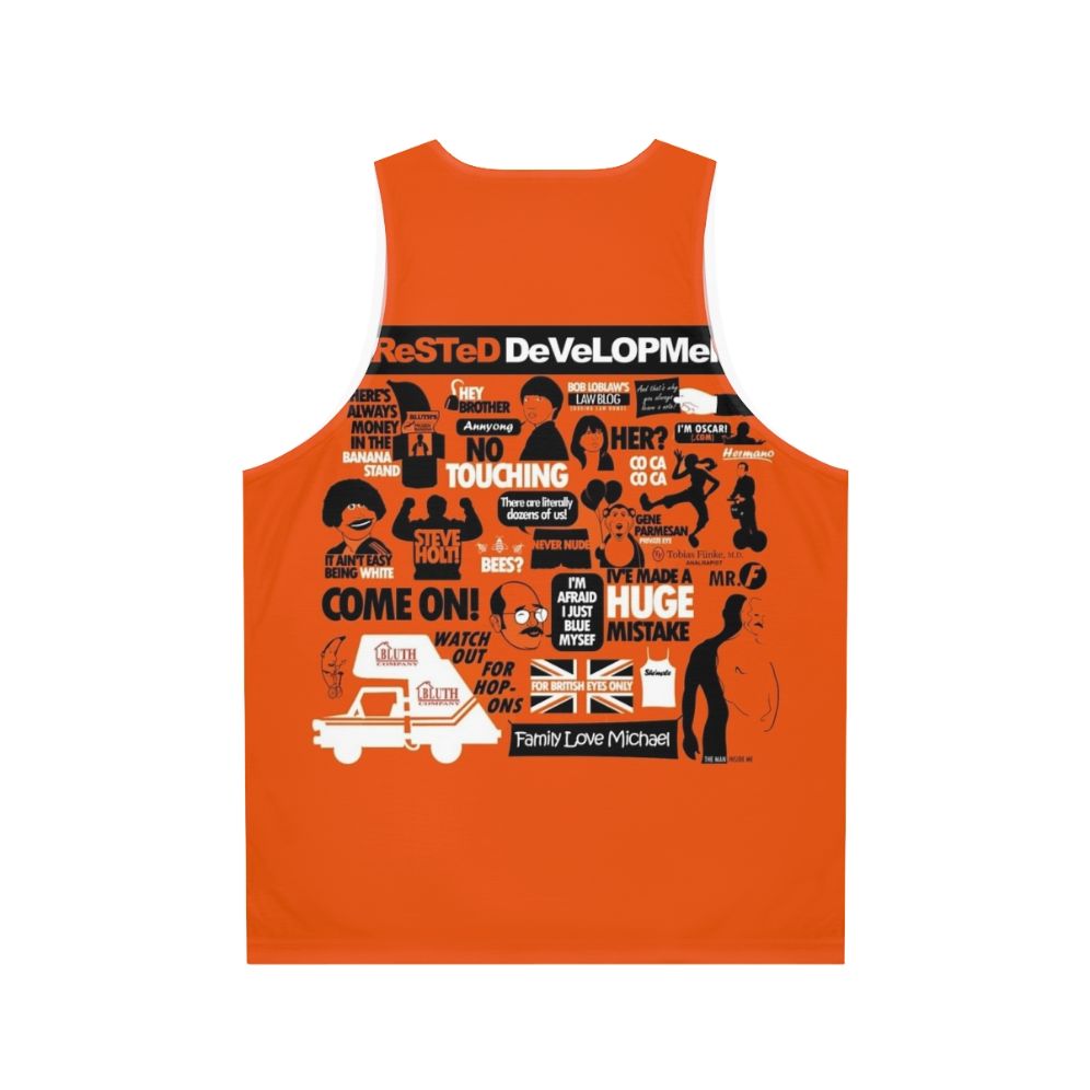 Unisex Arrested Development Tank Top - Back