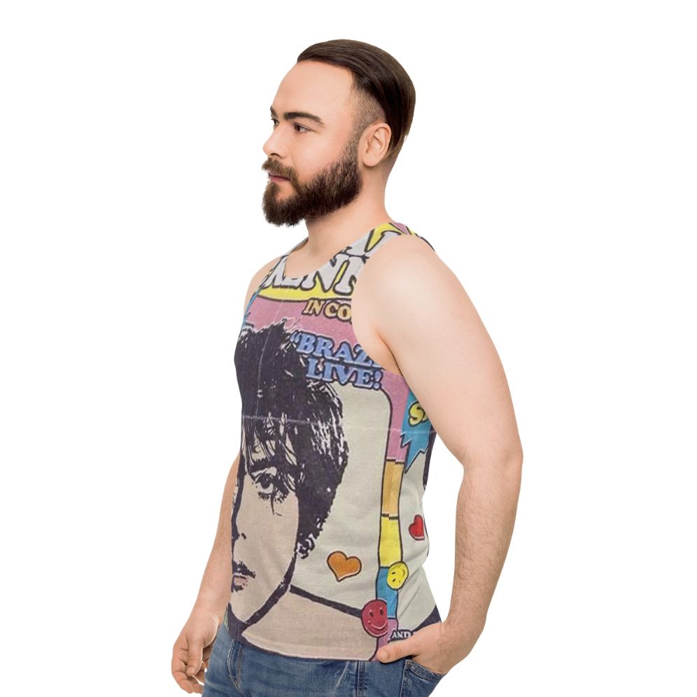 Retro Declan Mckenna Unisex Tank Top - men side