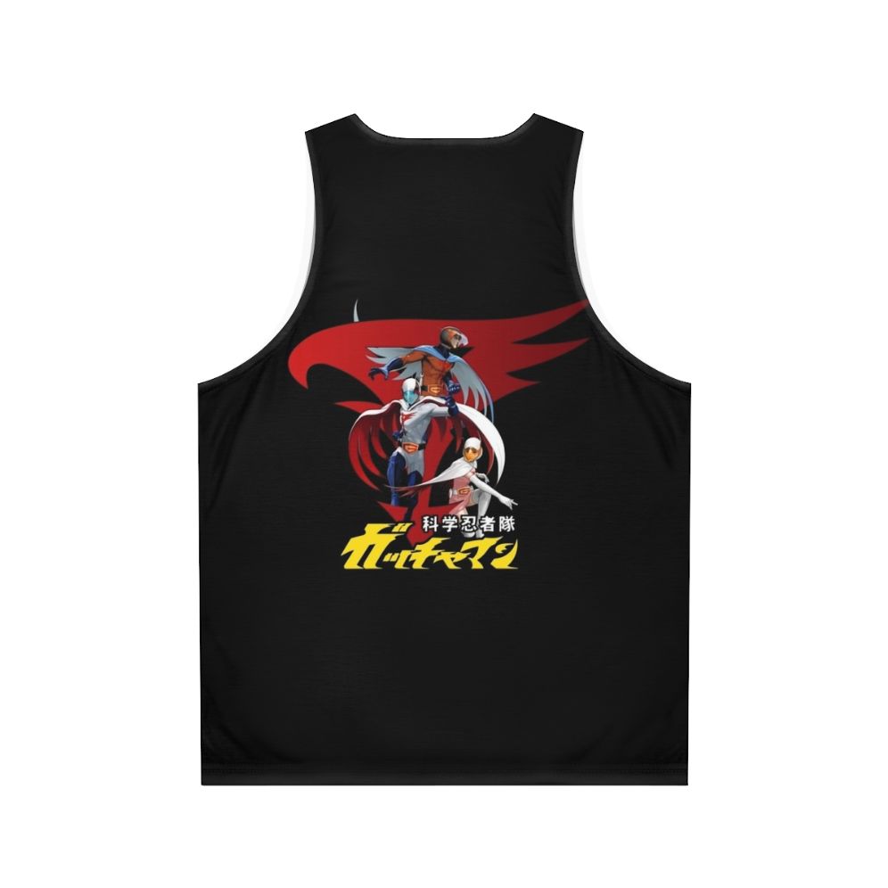 Battle of the Planets G Force Retro Anime Tank Top - Back