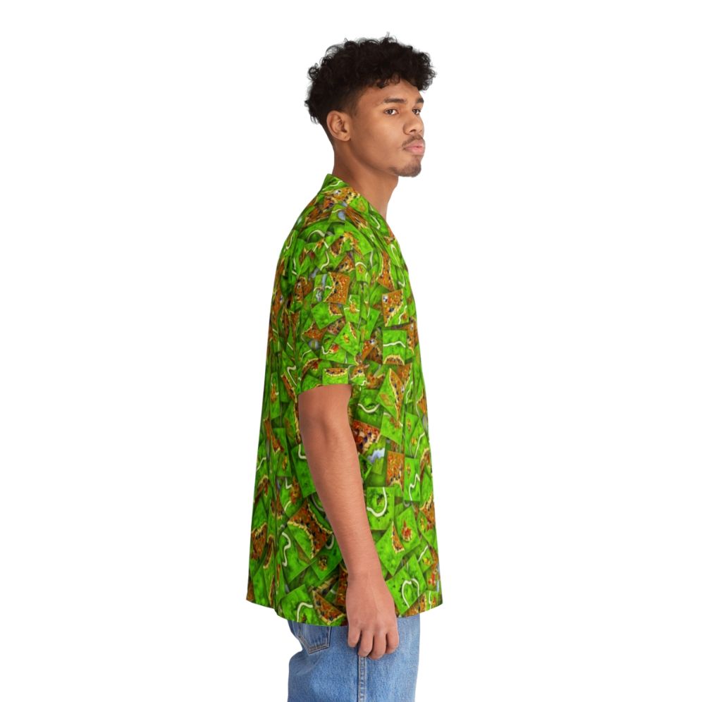 Carcassonne Tiles Hawaiian Shirt - People Pight