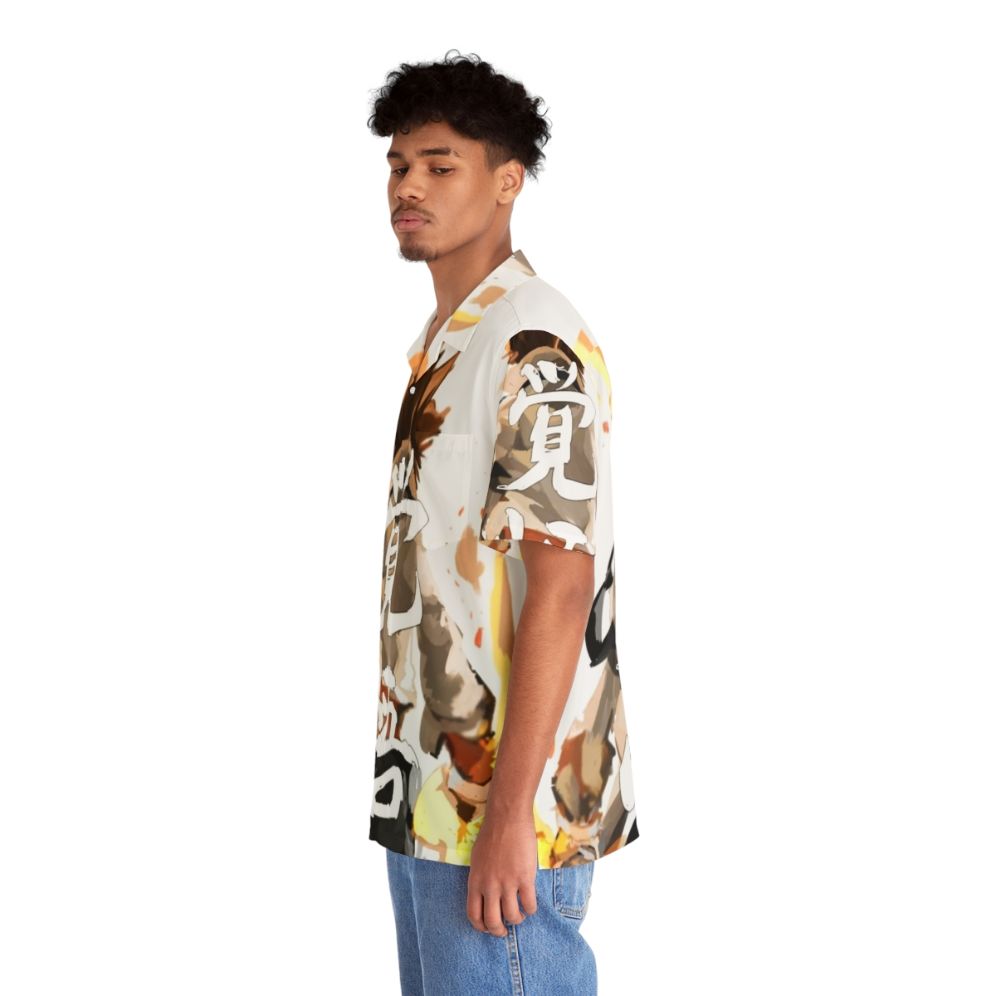 Hyper Intuition Hawaiian Shirt featuring anime and manga characters - People Left