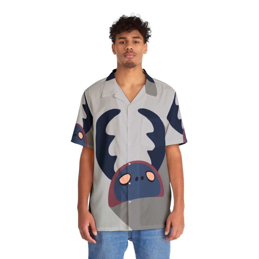 Hollow Knight Dung Defender Flat Icon Hawaiian Shirt - People Front