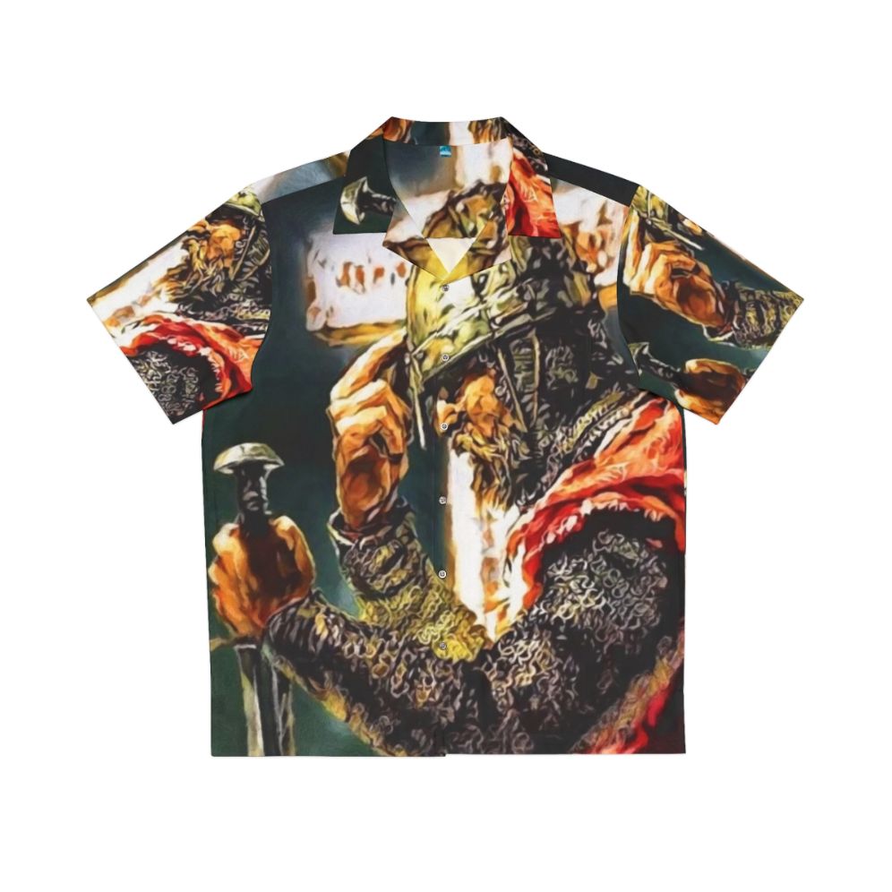 Crusader Knight Usyk Champion Hawaiian Shirt