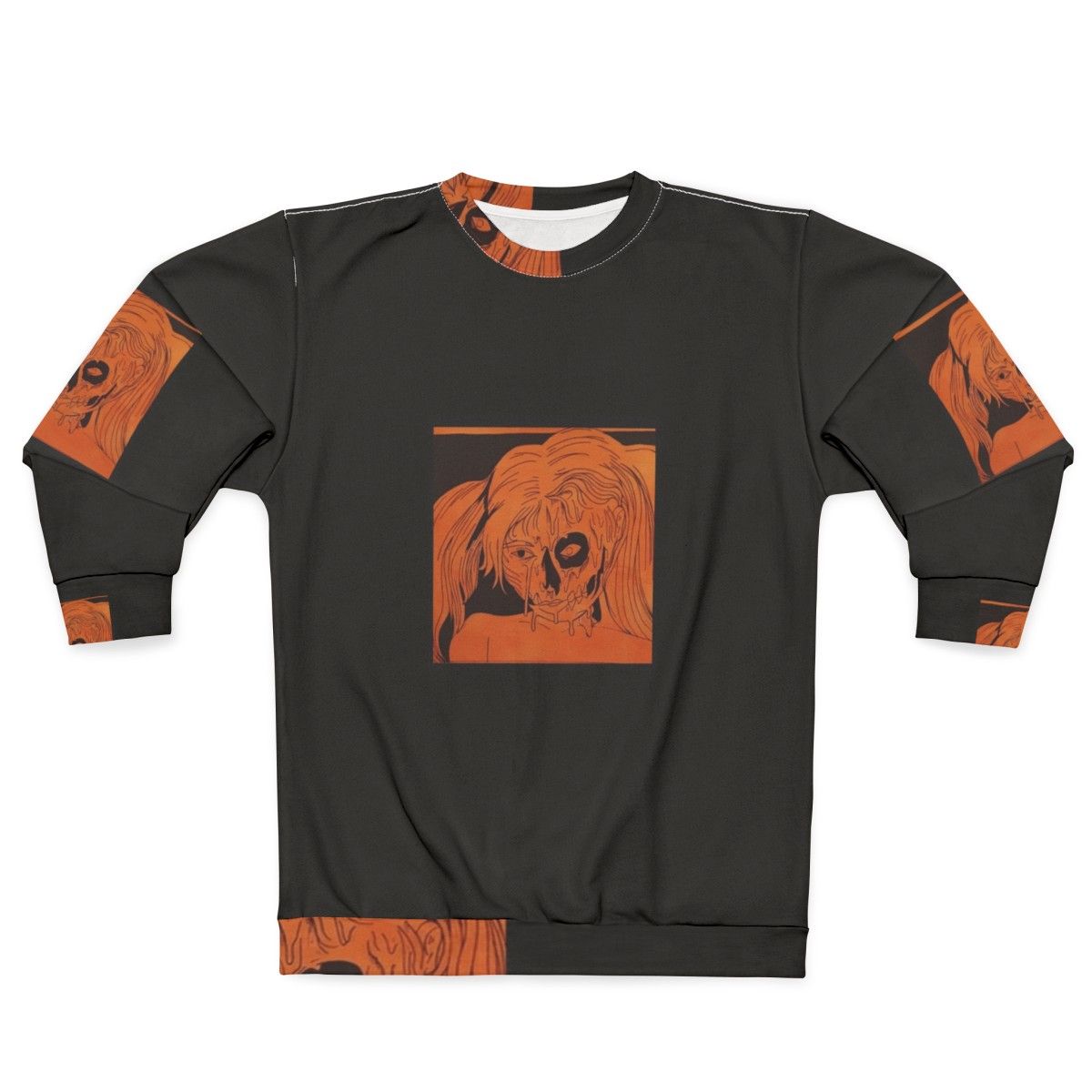 Ashnikko pumpkin spice artwork sweatshirt