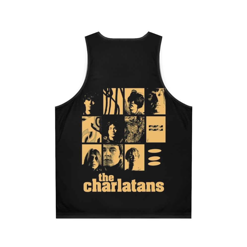 High quality unisex tank top for indie and alternative rock music fans - Back