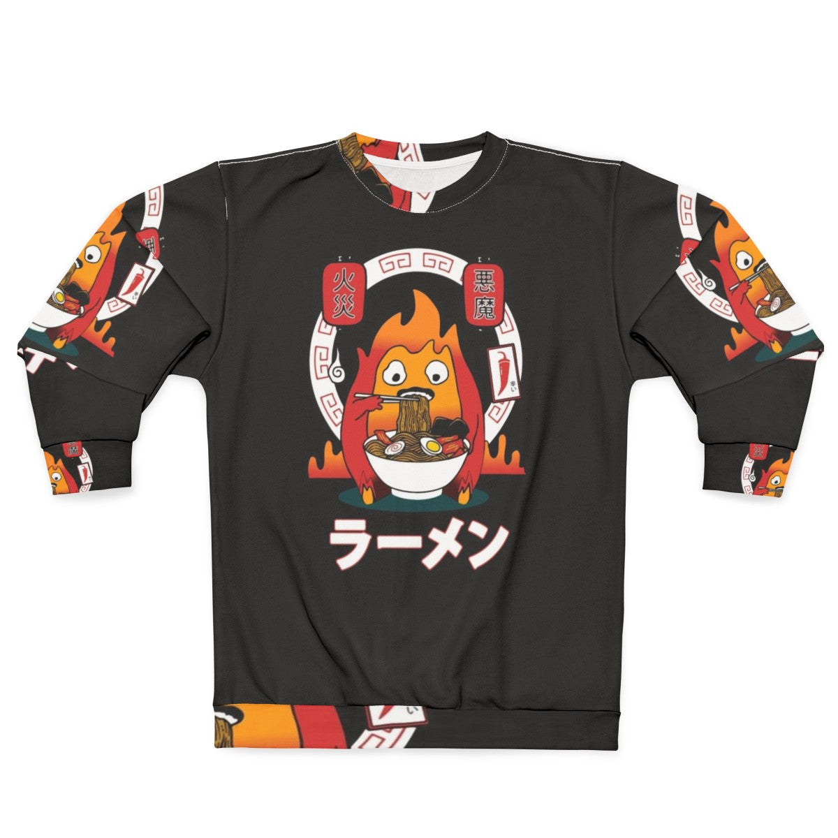 Studio Ghibli Anime Calcifer Sweatshirt