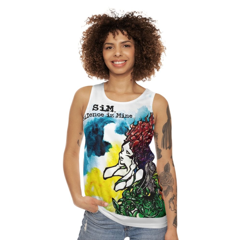 Unisex "Silence Is Mine" Music Tank Top - women