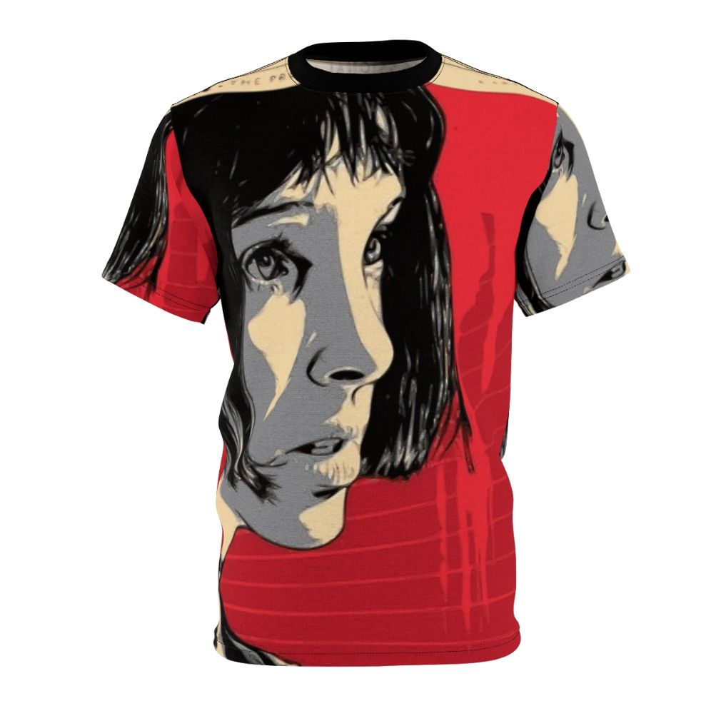 Mathilda inspired graphic t-shirt with movie poster art design