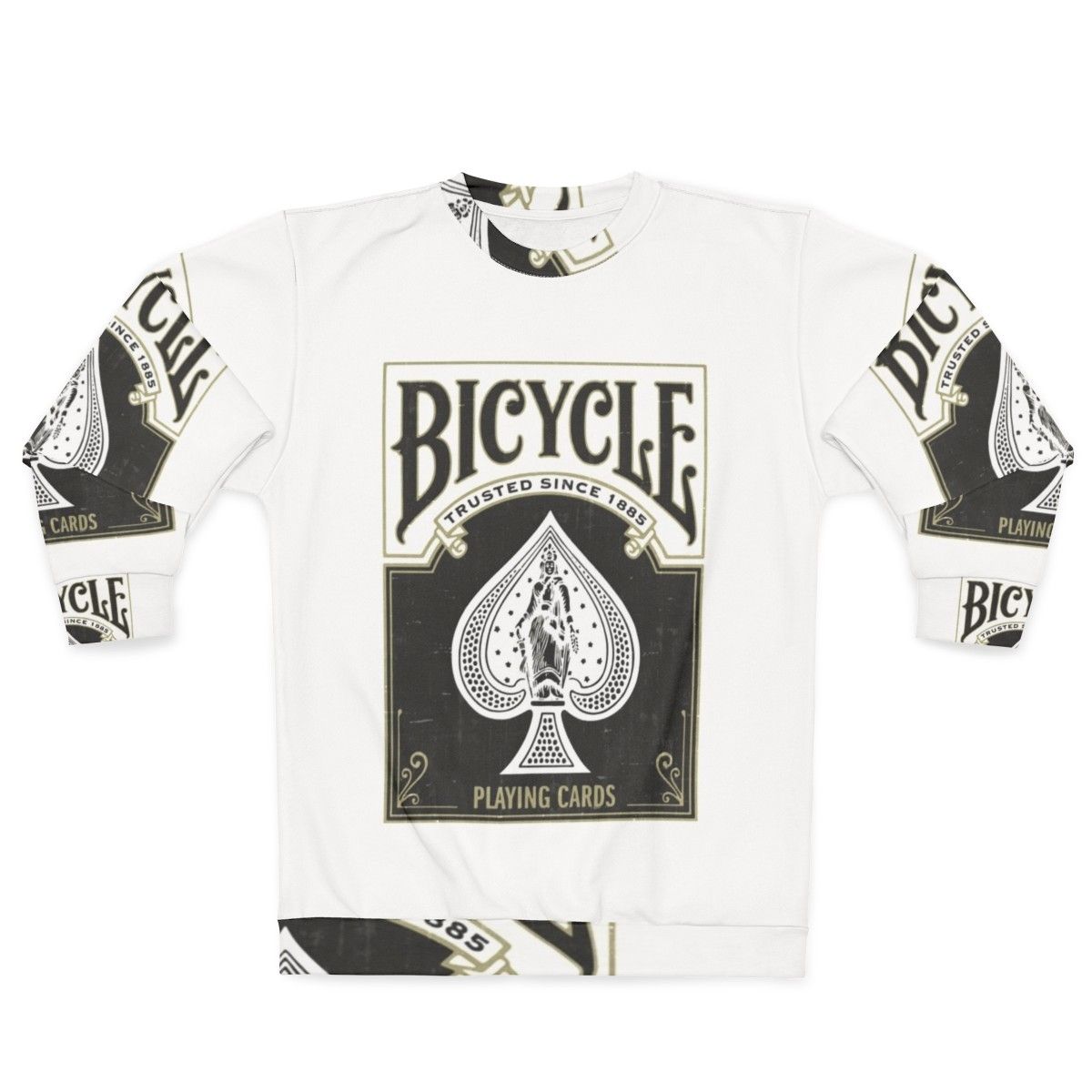 Limited Edition Bicycle Playing Cards Sweatshirt