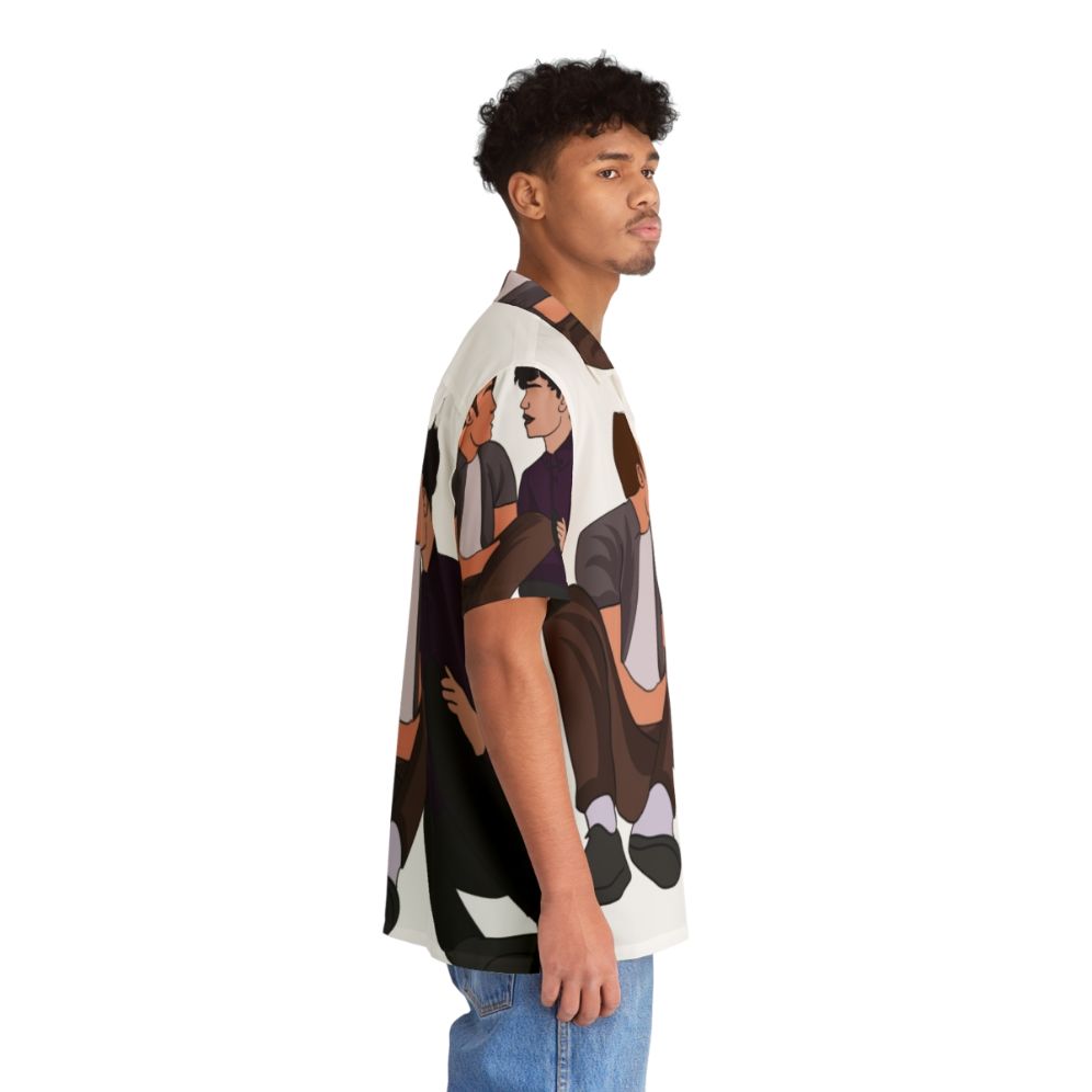 Heartstopper Nick and Charlie Friendship Hawaiian Shirt - People Pight