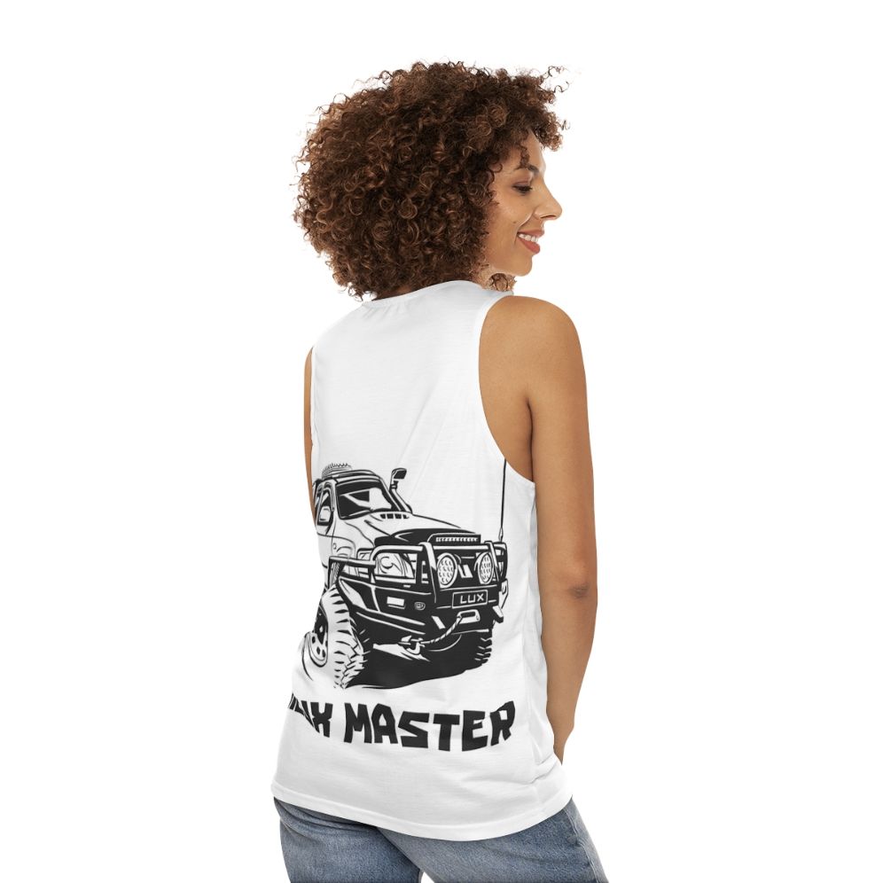 Toyota Hilux Unisex Adventure Tank Top - women back