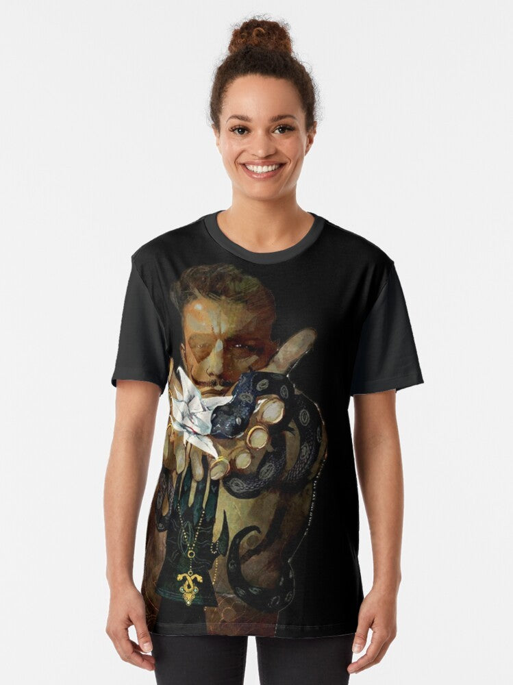 Dorian Pavus mage tarot graphic design t-shirt - Women