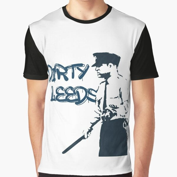 Dirty Leeds Graphic T-Shirt with Leeds United FC Logo